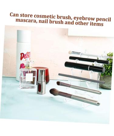 Mikinona 4pcs Arc Pen Holder Acrylic Eyeliner Holder Eyeliner Display Rack Lipstick Organizer Simple Cosmetic - Buy Online on SooperMarket.com