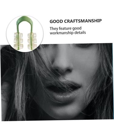 Healvian 2 Sets Nose Clip Set for Snoring Aid and Facial Beauty - U-Type Nasal Splint and Sleeping Nose Clips - Buy Online on SooperMarket.com