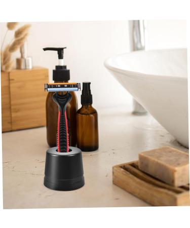 Premium Housoutil Razor Holder & Shaving Tools Organizer - Men's Barber Storage Rack for Clippers Brushes & Razors - International Shipping Available - Buy Online on SooperMarket.com