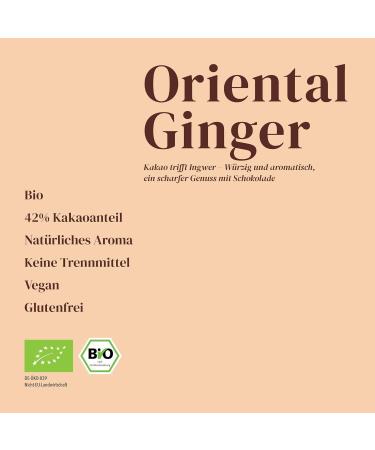 MARC & KAY Organic Drinking Chocolate - Exotic Oriental Ginger Flavor for International Shipping - Buy Online on SooperMarket.com