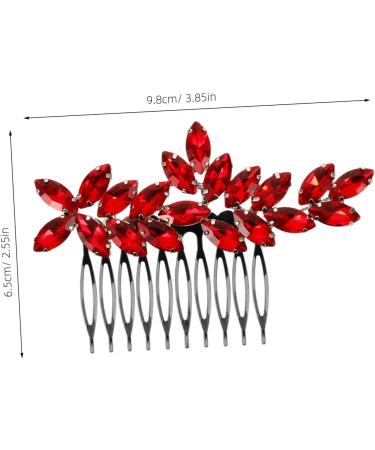 FOYTOKI Bridal Headwear Wedding Hair Clips for Brides Hair Comb Hair Side Comb Diamond Hair Accessories Rhinestone Hair Accessories Bridal Hair Accessories Wedding Hair Accessories - Buy Online on SooperMarket.com