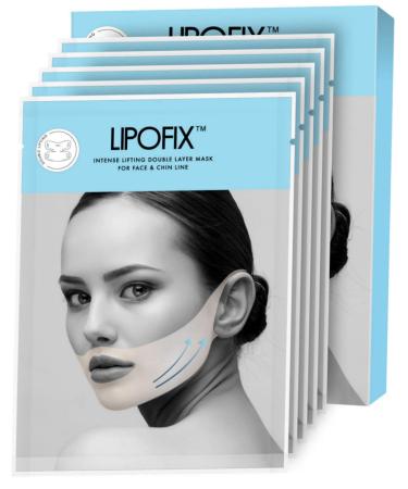 Double Chin Intense Contour Fit Define Double Layer Mask LipoFix - 5 Masks