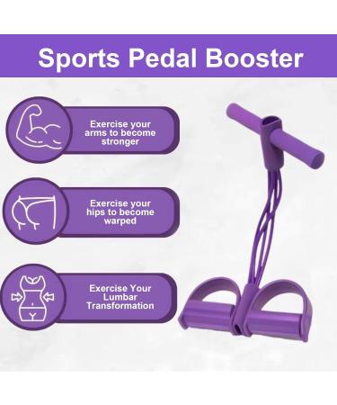 AWAVM Belly Trainer - Multifunctional Sit-Up & Bodybuilding Equipment with 3 Elastic Tubes | Home Fitness & Sports Gear - Buy Online on SooperMarket.com