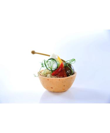 CROC'IN - Pesto Tartlet Shells - Edible Savoury Appetizer Basil Pesto Mini Pastry Cases - Artisanal Confection - 24 Pieces Pesto 24 - Buy Online on SooperMarket.com
