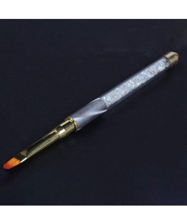 Desikixudy Pen Rhinestone Acrylic Handle Carving Painting Gel Nail Extension Manicure Liner Pen 03 - Buy Online on SooperMarket.com