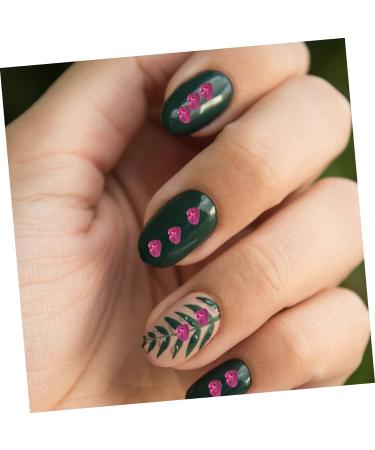 1 Glass Chip Rhinestones Epoxy Resin Nail Accessories Resin Epoxy Nail Art Stone Manicure Fillers Diy Nail Art Crushed Glass Diy Epoxy Filling Diy Fillers Irregular Nail Stickers 0.5X0.3cm Rosy - Buy Online on SooperMarket.com
