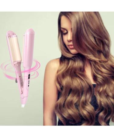 Professional 2-in-1 Hair Straightener & Curler - Intelligent Constant Temperature Quick Heating 360 Rotation - Buy Online on SooperMarket.com