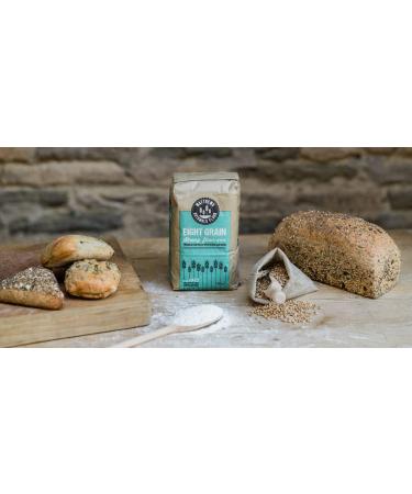 Matthews Flour Eight Grain Strong Multigrain 1.5Kg wholesome flour is ideal for baking delicious high fibre multigrain artisan breads and rolls by hand or bread machine. - Buy Online on SooperMarket.com