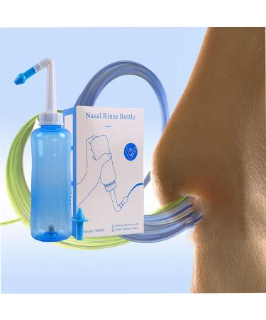 Neti Pot Sinus Rinse Kit Ankrista 300ml Neti Pot Sinus Rinse Kit with 40 Packets Nasal Wash Salt Nasal Sinus Rinse Kit for Kid & Adult - Buy Online on SooperMarket.com