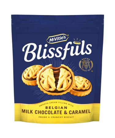 McVitie's Blissfuls Belgian Milk Chocolate & Caramel 172g