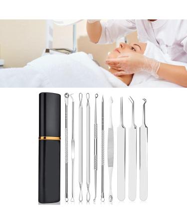 Verdant Touch Portable Blackhead Needle Set Blackhead Needle Set Stainless Steel Aluminum Box Portable Blackhead Extractor Tool Kit for Men Women - Buy Online on SooperMarket.com