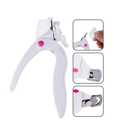 False Nail Tip Cutter Clipper Nails Edge Trimmer Salon Manicure Tool Nail Art Nail Edge Clipper Cutter Acrylic Gel False Tips Frence U Shape Trimmer Manicure Tool 3 Styles Cutting Ways (1PC)