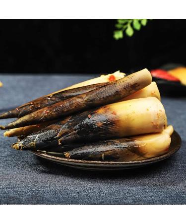 Instant Hand Peeled Bamboo Shoots 500g/pack Chinese Pickled Vegetables Crispy Bamboo Shoots Spicy Fresh Pickled Pepper Bamboo Shoots Ready-to-eat Spicy Snacks (Spicy 1 pack) Spicy 1 pack - Buy Online on SooperMarket.com