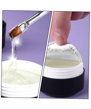 FRCOLOR 1pc Disposable Glue Rhinestones Manicure Tools Nail Art Tools Accessories for Valid Manicure Drill Sticking Tool Nail Glue Nail Art Drill Glue Liquid Nail Polish Nail Stickers 5x4cm As Shown - Buy Online on SooperMarket.com