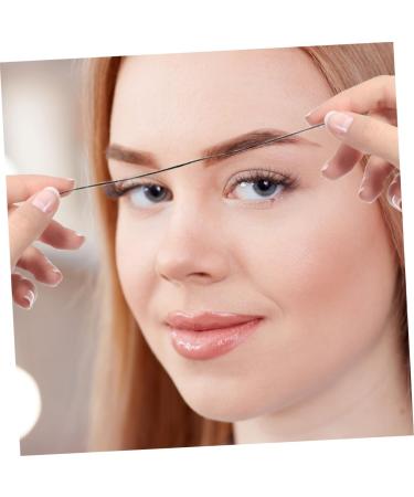 Baluue 1box Black Brow Mapping Wire Ruler Makeup Tool Eyebrow Drawing Auxiliary Tool Wire Ink 6x4.5cm Black - Buy Online on SooperMarket.com