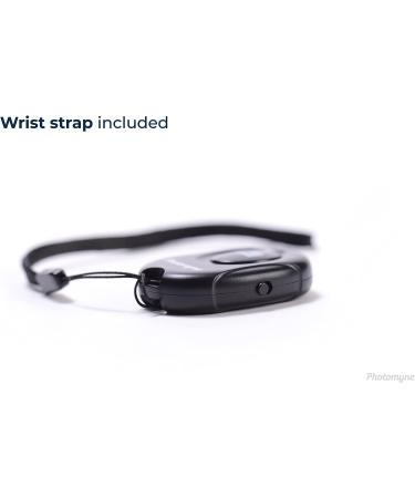 Photomyne Wireless Camera Shutter Clicker | Remote Control for iPhone & Android | Selfie Button with Wrist Strap - 1 Pack - Buy Online on SooperMarket.com