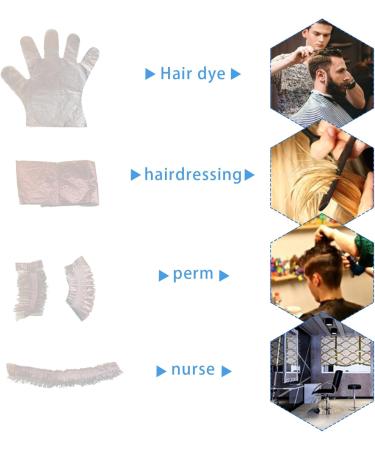 Hair Bleach Kit Hair Dye Kit Disposable Hair Bleach Kit DIY Hair Dying Kit Include Gloves Ear Caps Shower Cap Shawl Hair Dying Accessory Kit for Salon - Buy Online on SooperMarket.com