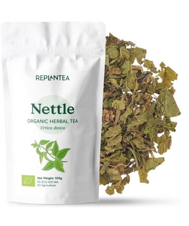 Nettle Tea Organic 100g (50 Cups) | Stinging Nettle Tea Leaf Organic Herbal Tea Urtica Doica REPLANTEA