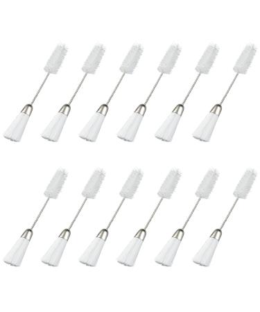 XIUSHUI 12Pcs Double Ended Sewing Machine Cleaning Brush Small Spaces  Nylon Brush Head  Dust Removal Cleaning Tool for Home Automobile Computer
