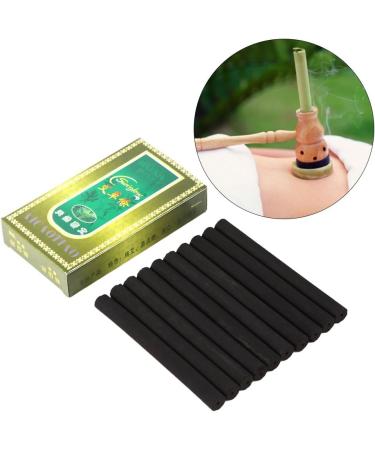 Moxa Stick Roll - 10pcs Smokeless Moxa Rolls for Healing Body Parts | International Shipping Available - Buy Online on SooperMarket.com