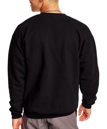 Hanes Men's Ultimate Cotton Heavyweight Crewneck Sweatshirt - Large, Black - Buy Online on SooperMarket.com