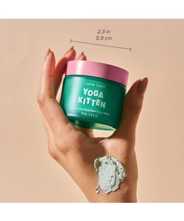 I DEW CARE Wash-off Clay Mask - Yoga Kitten | For Blemish-prone Skin with Kaolin  Heartleaf  and Tea Tree Extract  2.5 Fl Oz - Buy Online on SooperMarket.com