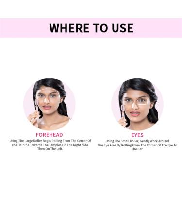 Nykaa Naturals Rose Quartz Face Massage Roller | Enhance Glow & Firm Skin | International Shipping - Buy Online on SooperMarket.com