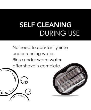 Premium Omnishaver with Cartridge Kit - Fastest Head & Body Shaving Alternative | Self-Cleans & Strops | Durable Blade | Bald Head Shaver - Buy Online on SooperMarket.com