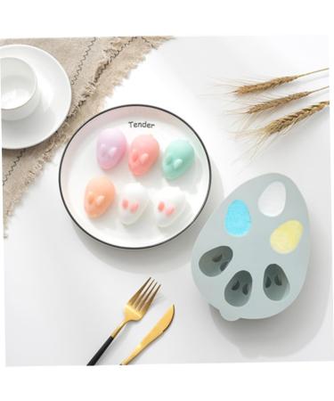 3 Pcs 3D Easter Rabbit Cake Silicone Molds Bee Craft Bunny Desserts Silicone Bakeware Decorative Soap Muffin Mould Oven Clay Candle Molds DIY Baking Lollipop Molds Candy Chocolate Sky-bluex3pcs 14.9X20.9CMx3pcs - Buy Online on SooperMarket.com