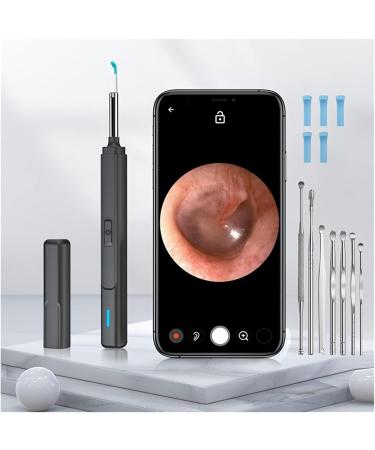 Ear Wax Removal Kit with 5 Scoops, 8 Picks, Camera | Rechargeable 1080P Ear Cleaner for Kids & Adults - Buy Online on SooperMarket.com