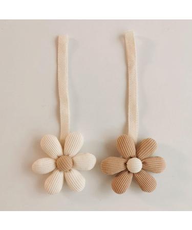 Feylie Stylish Flower Pacifier Clip Trailer - Fashionable Holder & Safe Accessory for Your Baby - Buy Online on SooperMarket.com