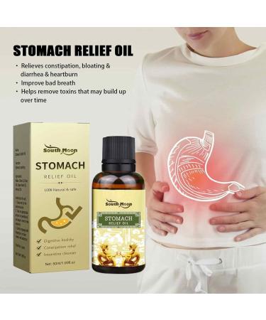 Fivetoo Abdominal Massage Oil - Appetite Booster & Laxative Blend with Grape Seed Almond & Olive Oil - 50ml for Women & Teen Girls - Buy Online on SooperMarket.com