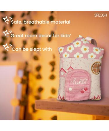 Splosh Tooth Fairy House Pink - Magical Tooth Fairy Pillow and Door for Girls, Boys, and Toddlers - Special Gifts to Celebrate Lost Teeth - Buy Online on SooperMarket.com