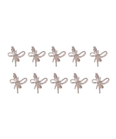 SANWOOD 10pcs/set Nail Ornament DIY Jewelry Glitter Varnish Manicure Nails Art Accessories for Female Nail Art Decoration B