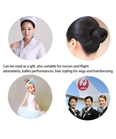 100 Pcs Hair Nets - Invisible Elastic Edge Mesh for Wig & Bun Fixation - Black Ladies Hair Accessories - Buy Online on SooperMarket.com