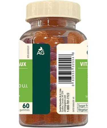 Adrien Gagnon - Sugar Free Vitamin D3 1000IU Gummies - Buy Online on SooperMarket.com