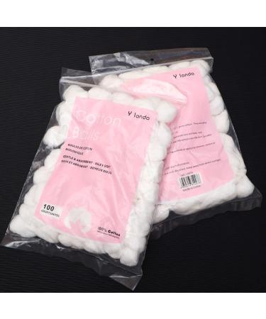 FOMIYES 400Pcs Pure Cotton Balls - Disposable & Absorbent for First Aid, Cleaning Jewelry, Phone, Eyeglass, Camera Lenses & Screens - Buy Online on SooperMarket.com
