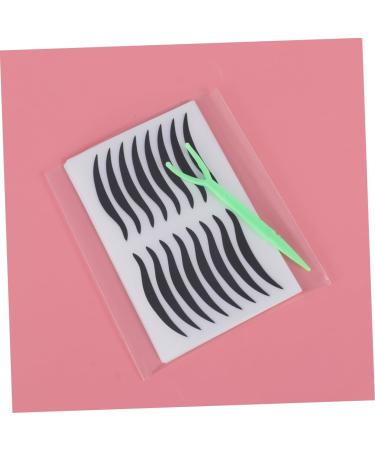 PLAFOPE 80 Pairs Eyeliner Eyeshadow Sticker Eyeliner Stickers LED Eyeliner Strip Crease Eyeline Tape Black - Buy Online on SooperMarket.com