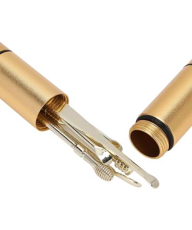 Stainless Steel Earwax Removal Kit with Storage Box - Rose Gold/Golden - Buy Online on SooperMarket.com