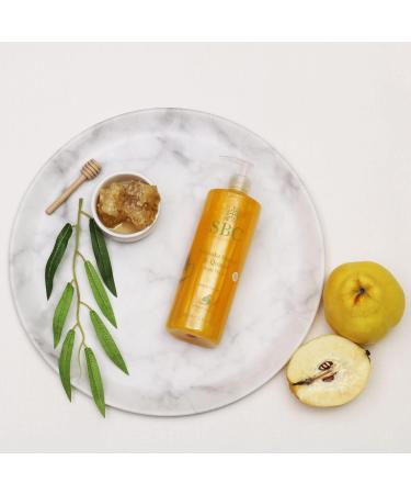 SBC Skincare Manuka Honey & Quince Body Wash - 500ml | Nourishing Shower Cream For All The Family | Body Wash For Dry And Irritated Skin | SLS And Soap Free - Buy Online on SooperMarket.com