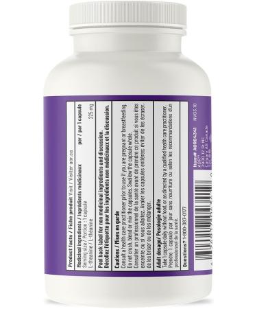 AOR - Zen Theanine 225mg 120 Capsules - L-Theanine Supplement for Mental Health Mood Support Cognitive Support Calm Support Supplement Focus Supplement Relaxation and Sleep Support 120 count (Pack of 1) - Buy Online on SooperMarket.com