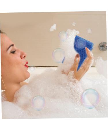 FRCOLOR 2pcs Exfoliating Mesh African Body Scrubber - Men's Terry Towels & Women's Bath Sponges for Shower Cleaning - Buy Online on SooperMarket.com