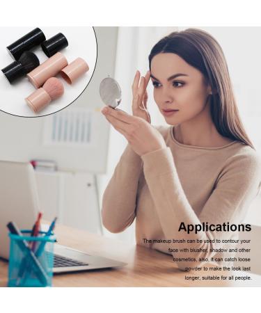 Dajidafu Makeup Brush Retractable Loose Powder Contouring Cosmetic Brushes Short Soft Artificial Fiber Replacement Beauty Make Up Tool Type 4 - Buy Online on SooperMarket.com