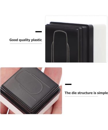 Nail Practice Stamp Nail Art Stamper Silicone Nail Stamper Nail Art Painting Seal Nail Art Practice Stamp-pad Practice Stamper Salon Nail Painting Tool Manicure White Mold Plastic White 1 - Buy Online on SooperMarket.com