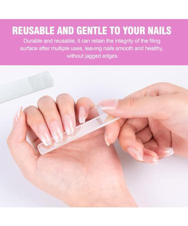 5 in 1 Acrylic Nail Clipper Kit with Glass File & Cuticle Tools - Christmas Gift Set - Professional Manicure Pedicure Tools - Colorful Design - Buy Online on SooperMarket.com