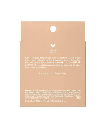 e.l.f. Camo Powder Foundation Light 210 N - Primer-Infused Long-Lasting Coverage (0.28 oz) - Buy Online on SooperMarket.com