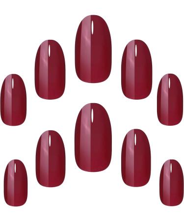Elegant Touch Ruby Red False Nails - 24 Piece Assortment | Shop Now - Buy Online on SooperMarket.com