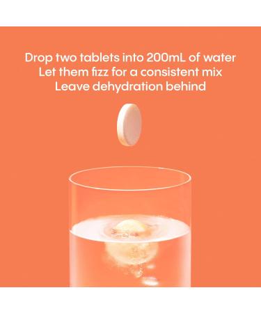 Hydralyte Effervescent Electrolytes Tablets - Orange 20 count Orange 20 count (Pack of 1) - Buy Online on SooperMarket.com