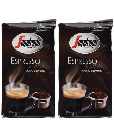 Segafredo Zanetti Espresso Casa ground 1 pack (250 g) (pack of 2) 1 250 g (pack of 2)