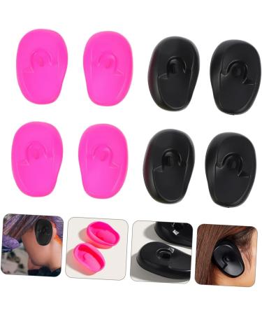 KALLORY Shower Shield 8pcs Earmuffs Ear Shower Caps Ear Protectors Cover Hairdressing Earmuff Heat Protector Hanging Ears - Buy Online on SooperMarket.com
